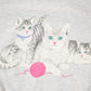 Vintage 1990s Yarn Kitty Turtleneck Sweatshirt Women's XL from propervintagecanada