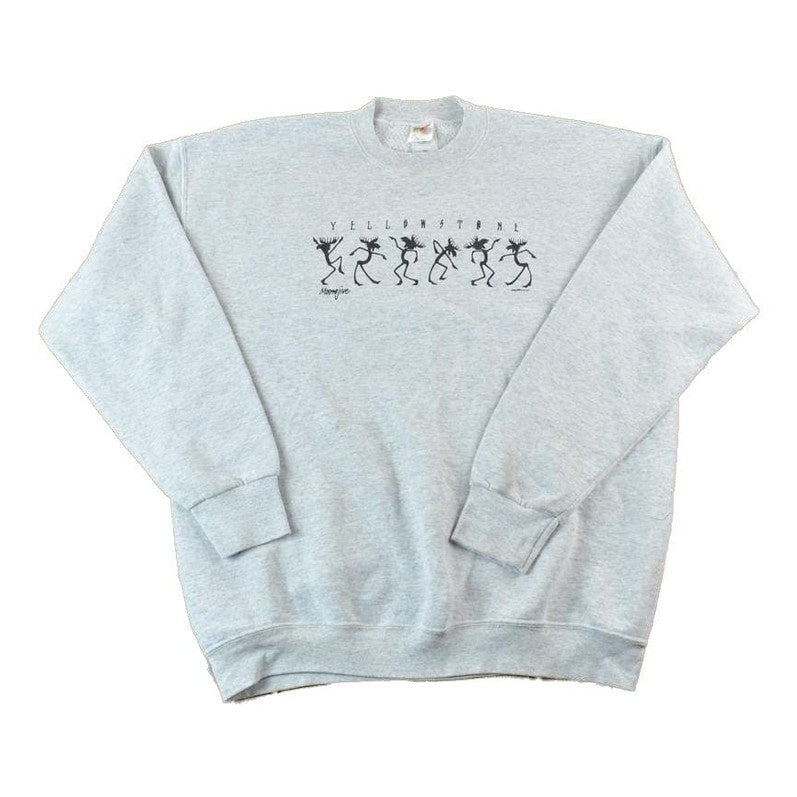 Vintage 1990s Yellowstone National Park Souvenir Crewneck Sweatshirt Men's XL from propervintagecanada