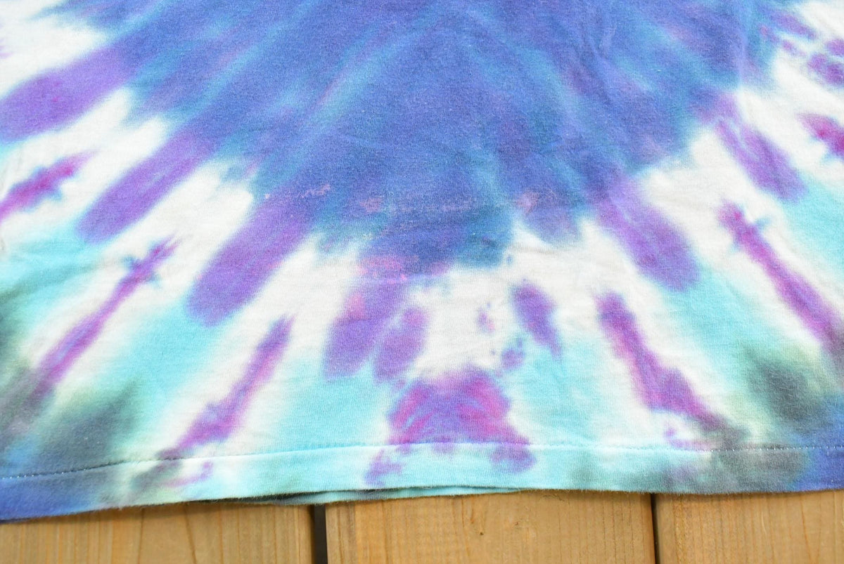 Vintage 1990s Yes Tie Dye Rock T-Shirt Mens M Men's Large from propervintagecanada