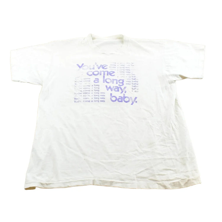 Vintage 1990s You've Come A Long Way Baby Promotional Slogan T-Shirt Men's XL from propervintagecanada
