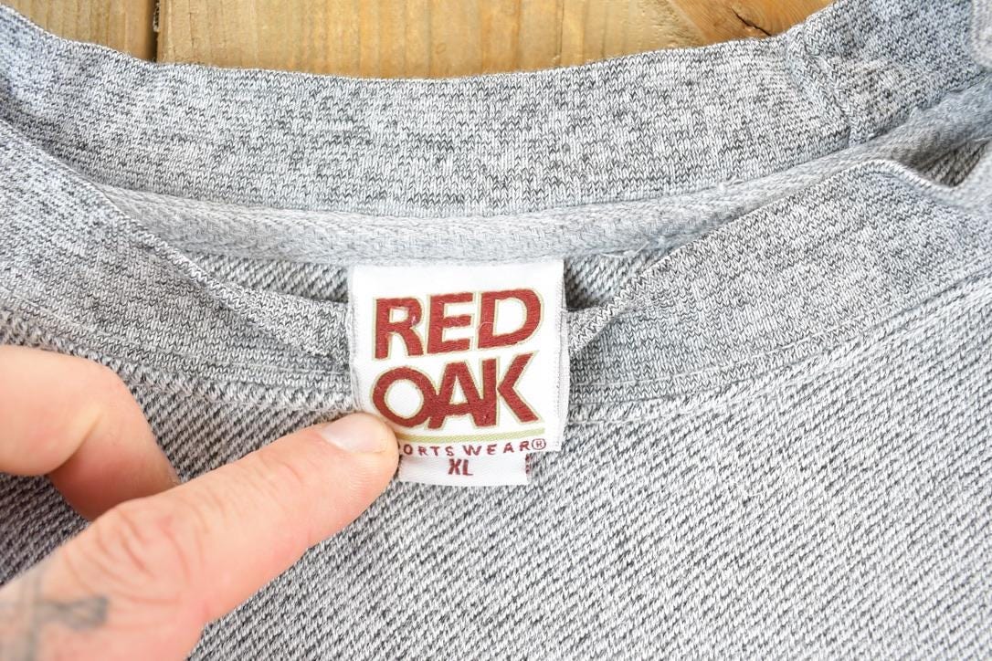 Vintage 1990s Youngstown State University Penguins Crewneck Made In USA Men's XL from propervintagecanada