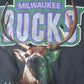 Vintage 1990s Youth Milwaukee Bucks NBA Crewneck Sweatshirt Youth M from propervintagecanada