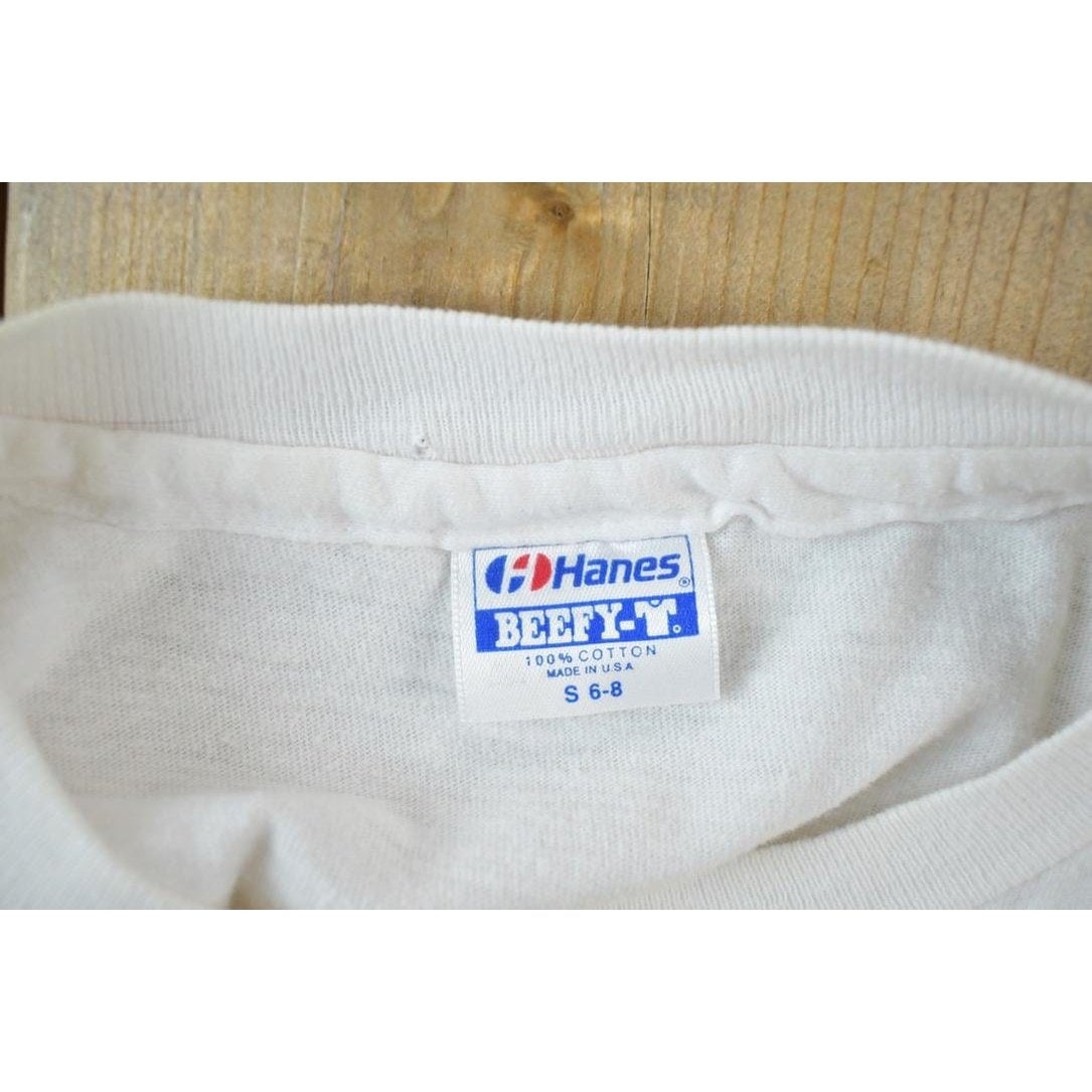 Vintage 1990s Youth Prince Edward Island Souvenir Single Stitch Graphic Print T-Shirt Made In USA Youth Small Men's Small from propervintagecanada