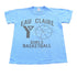 Vintage 1990s Youth Russell Athletic Eau Clair YMCA Girls Basketball T-Shirt Youth L from propervintagecanada