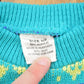 Vintage 1990s Youth Size Knitted Crewneck Sweater Youth S from propervintagecanada