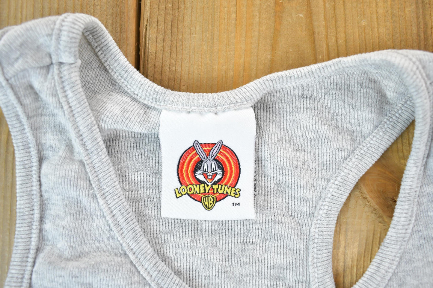 Vintage 1990s Youth Warner Brothers Tweety Bird Cartoon Promo Tank Top Youth S