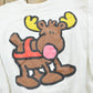 Vintage 1991 Christmas Cute Reindeer Crewneck Sweatshirt Men's XL from propervintagecanada