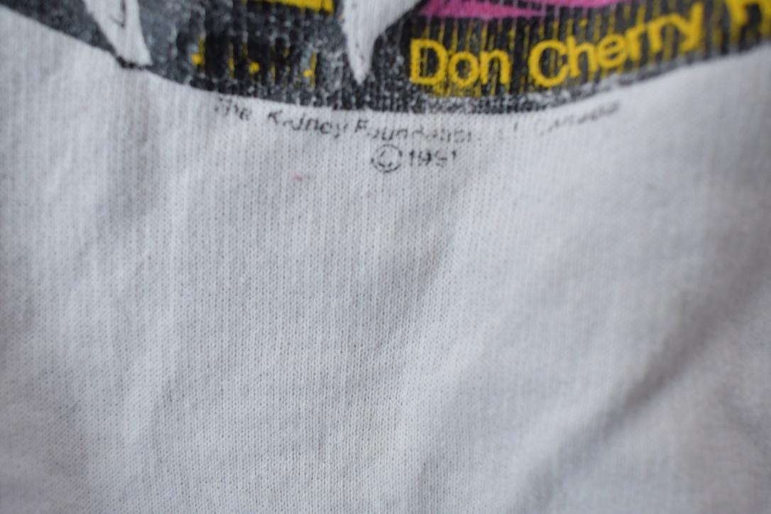 Vintage 1991 Don Cherry The War On Grapes NHL Hockey Crewneck Sweatshirt Men's XL from propervintagecanada