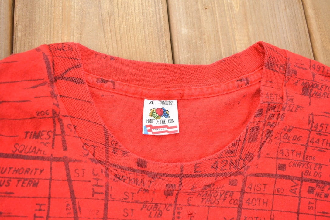 Vintage 1991 Grateful Dead Madison Square Garden King Kong Parody All Over Print T-shirt Men's Large from propervintagecanada