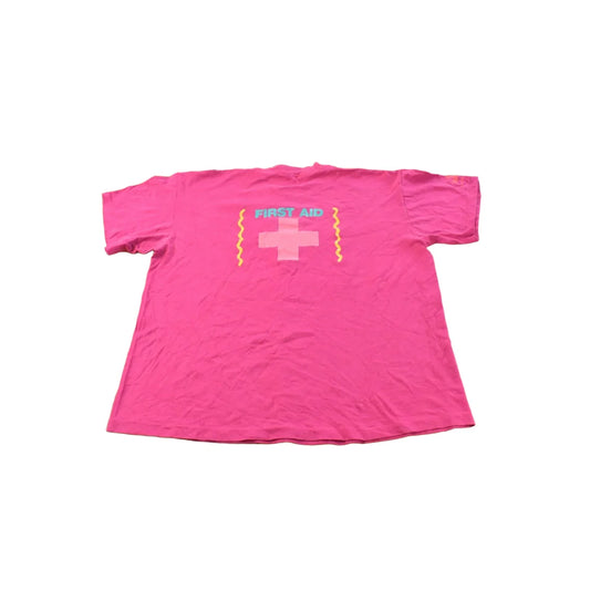 Vintage 1991 International Special Olympics First Aid T-Shirt Men's L from propervintagecanada