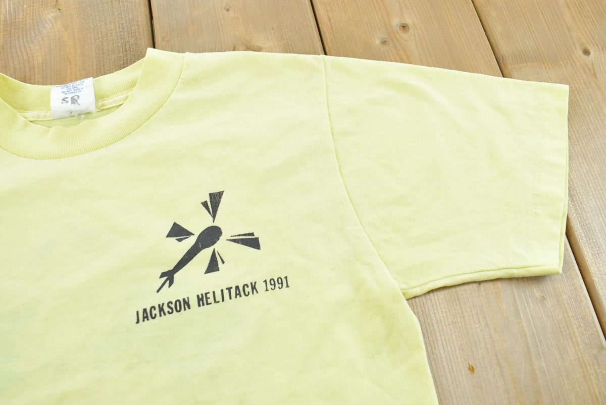 Vintage 1991 Jackson Helitack Fire Rescue T-Shirt Men's S from propervintagecanada