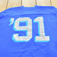 Vintage 1991 K.T. Three Quarter Sleeve Football T-Shirt Mens M from propervintagecanada