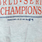 Vintage 1991 Minnesota Twice World Series Champions MLB Crewneck Sweatshirt Men's Large from propervintagecanada