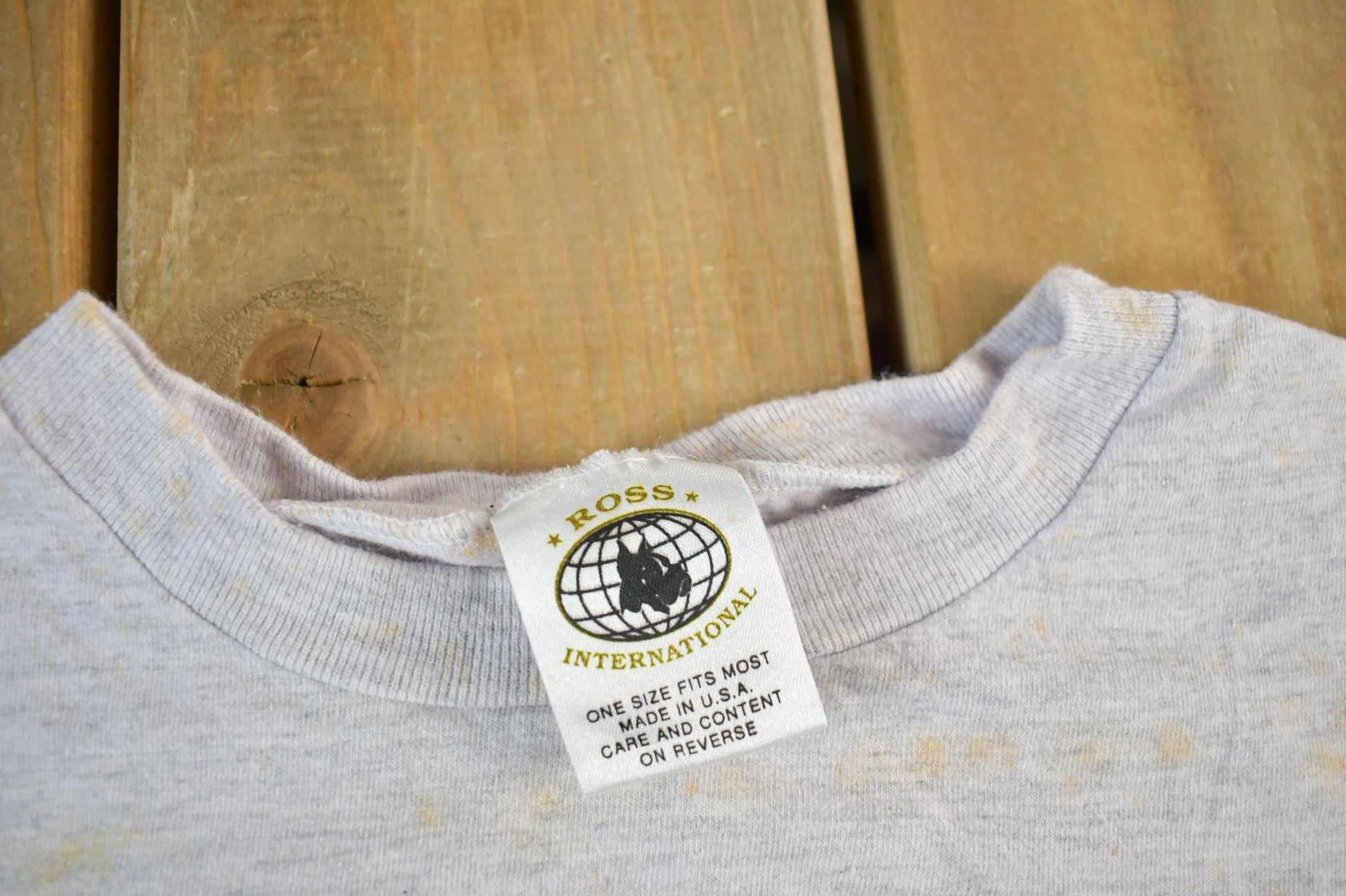 Vintage 1991 Mother Goose & Grimm Cartoon Promo T-Shirt Women's Cropped Large from propervintagecanada