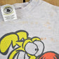 Vintage 1991 Mother Goose & Grimm Cartoon Promo T-Shirt Women's Cropped Large from propervintagecanada