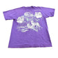 Vintage 1991 Rag Tops Black Hills Wolf Souvenir T-Shirt Men's S from propervintagecanada