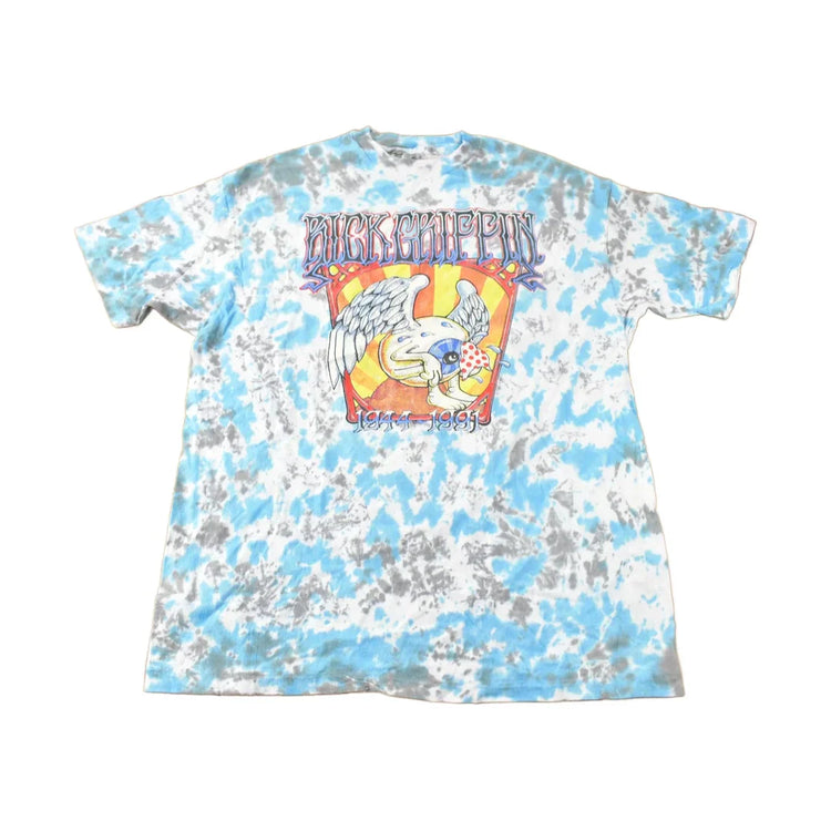 Vintage 1991 Rick Griffin Psychedelic Artwork Tie Dye Graphic T-Shirt Made In USA from propervintagecanada