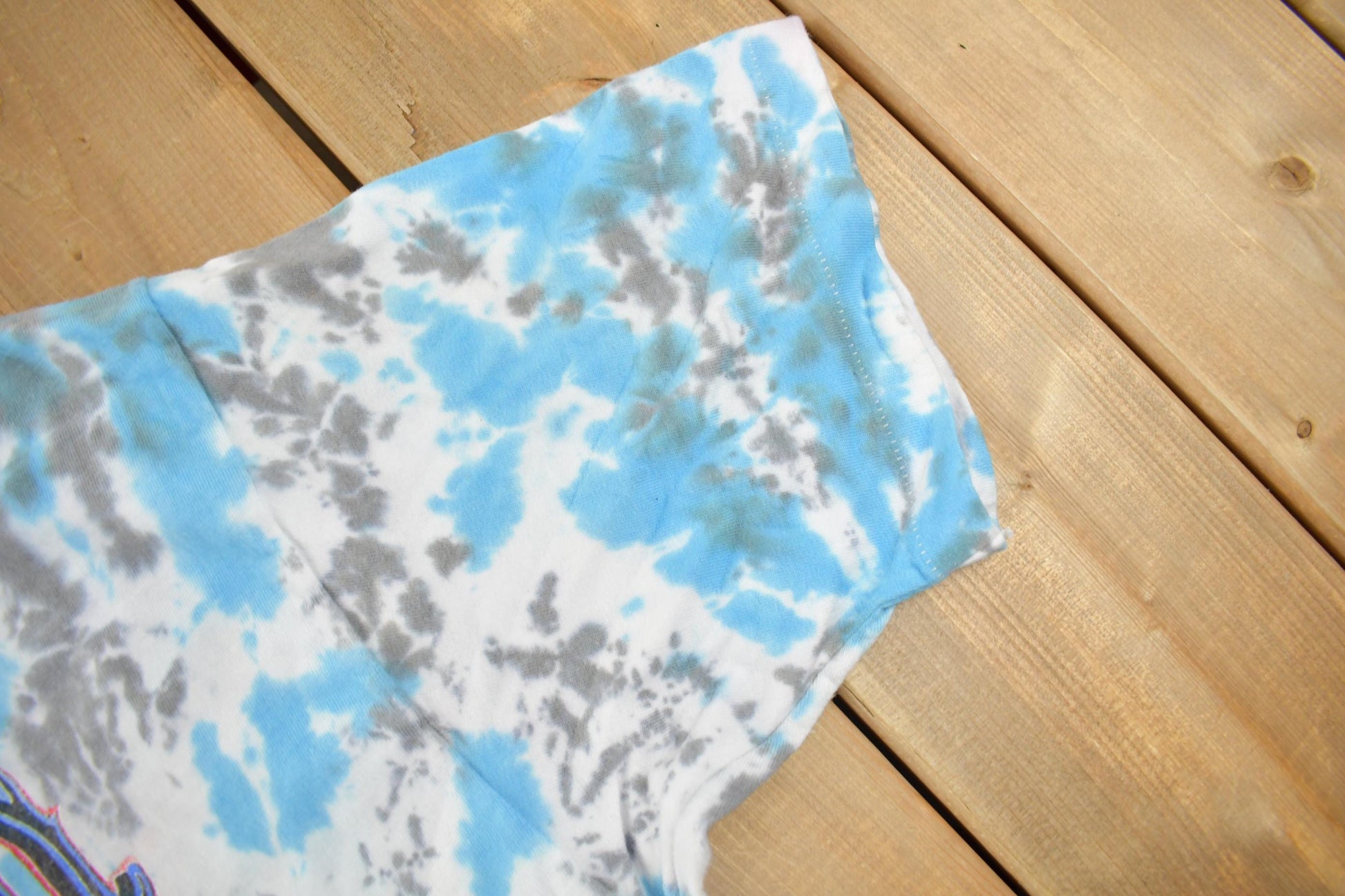 Vintage 1991 Rick Griffin Psychedelic Artwork Tie Dye Graphic T-Shirt Made In USA from propervintagecanada