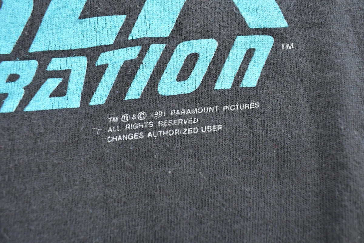 Vintage 1991 Star Trek TV Promo T-shirt Men's Large from propervintagecanada