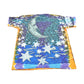 Vintage 1992 Astrology Sun and Moon All Over Print Graphic T Shirt from propervintagecanada