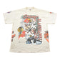 Vintage 1992 Chicago Blackhawks NHL All Over Print Graphic T-Shirt Men's Large from propervintagecanada