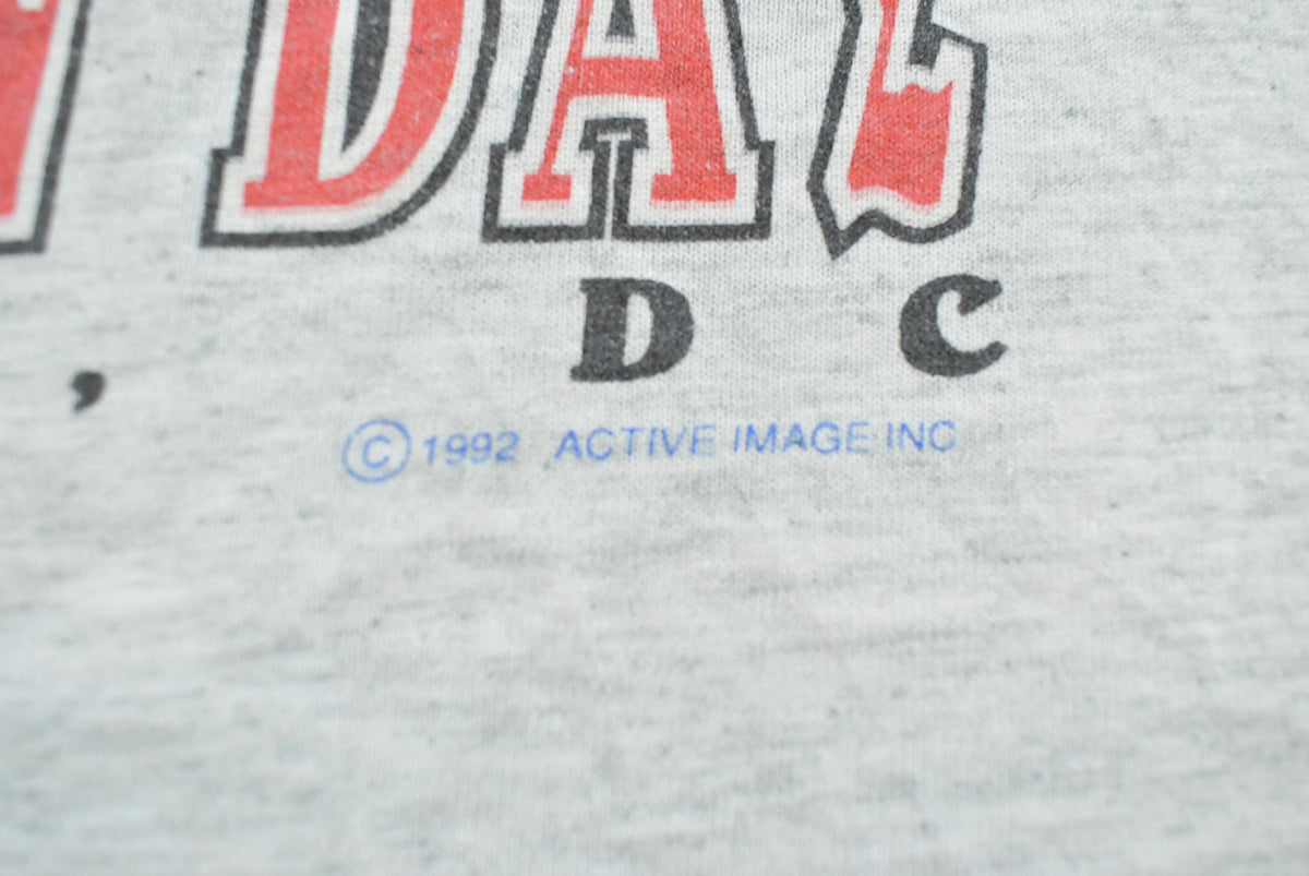 Vintage 1992 Clinton Gore Inauguration Day US President Graphic T Shirt Mens XL from propervintagecanada