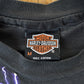 Vintage 1992 Harley Davidson Motorcycles Thunder & Lightning All Over Print T-Shirt Men's Medium from propervintagecanada