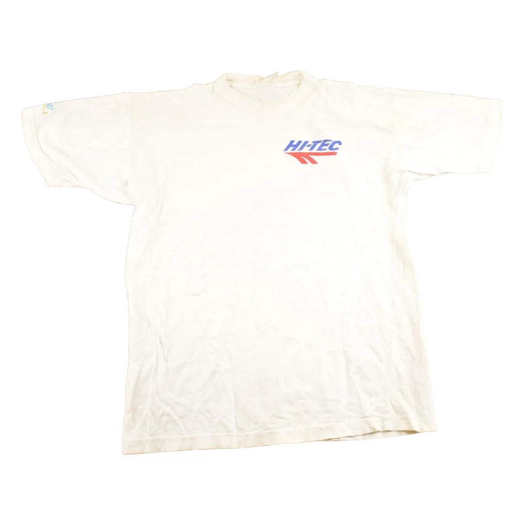 Vintage 1992 Hi Tec Squash Souvenir Travel T-Shirt Mens L from propervintagecanada