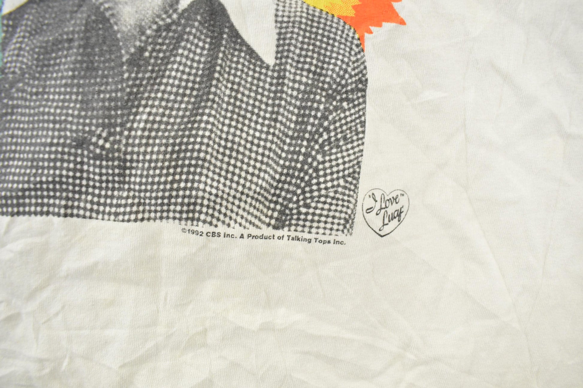 Vintage 1992 I Love Lucy Vitameataveganin Graphic T Shirt Men's Large from propervintagecanada