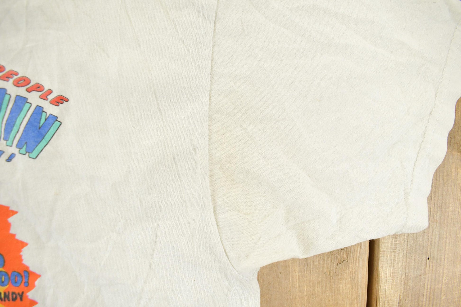 Vintage 1992 I Love Lucy Vitameataveganin Graphic T Shirt Men's Large from propervintagecanada