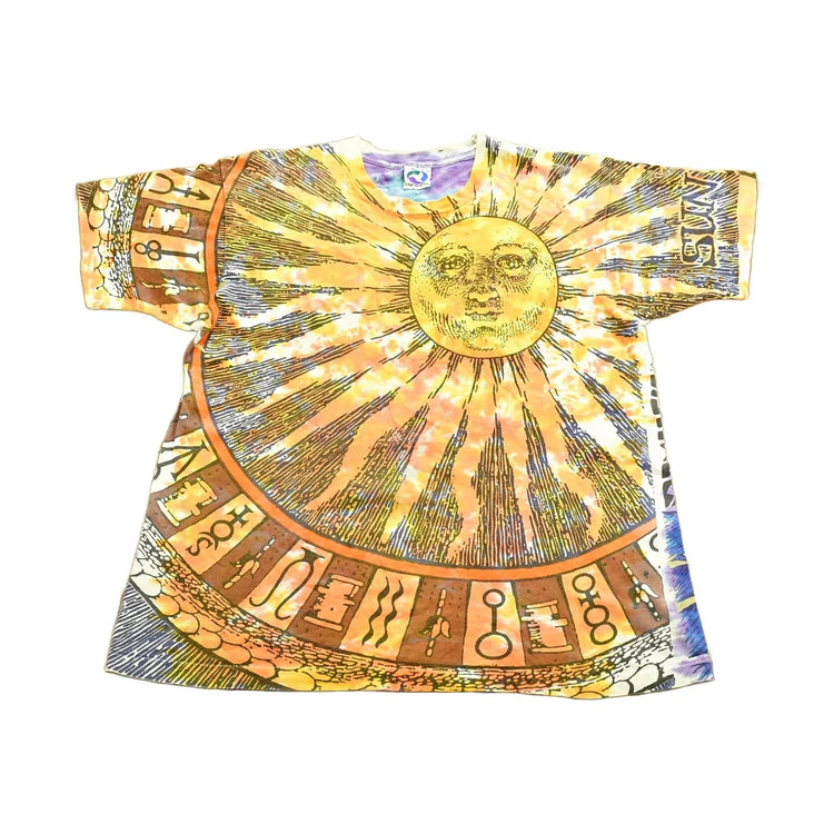 Vintage 1992 Liquid Blue Sun & Moon T Shirt from propervintagecanada