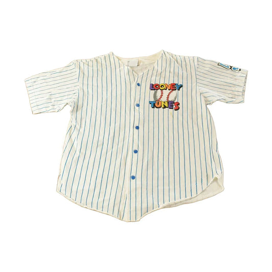 Vintage 1992 Looney Tunes Baseball Jersey Shirt Men's XL from propervintagecanada