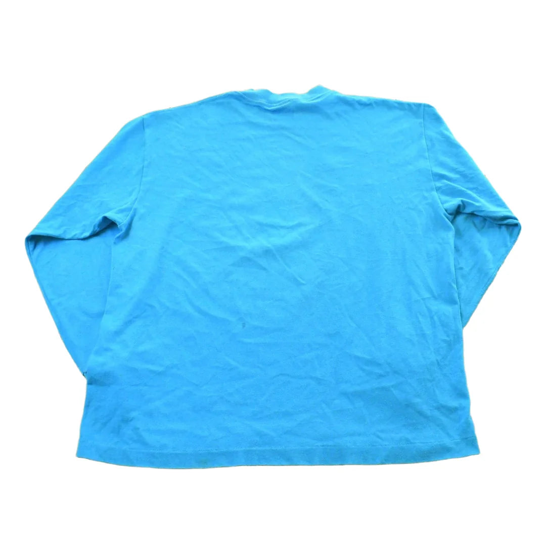 Vintage 1992 Montana Woman's Run Long Sleeve T-Shirt Men's L from propervintagecanada