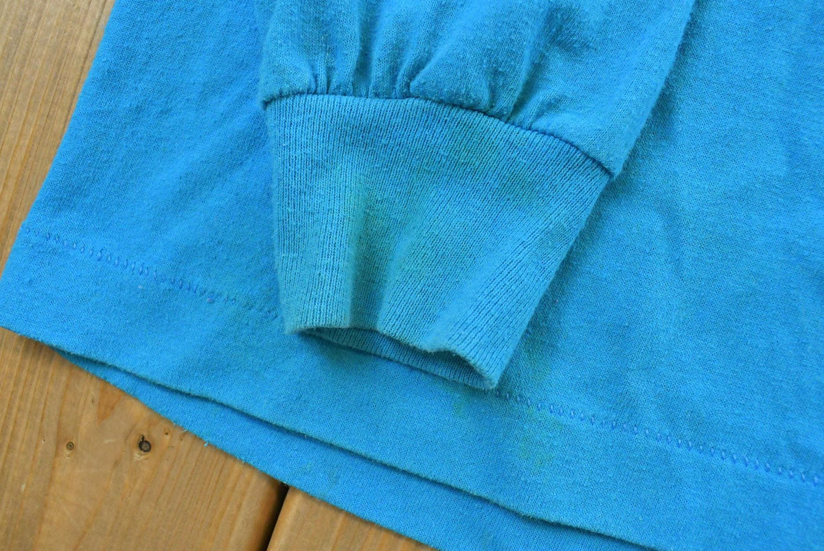 Vintage 1992 Montana Woman's Run Long Sleeve T-Shirt Men's L from propervintagecanada