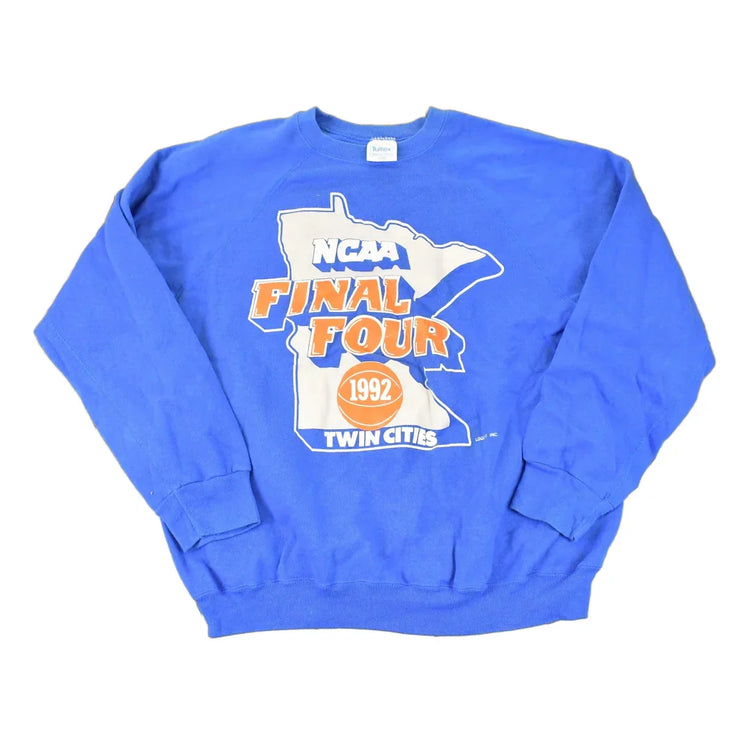 Vintage 1992 NCAA Final Four Basketball University Crewneck Sweater Mens L from propervintagecanada