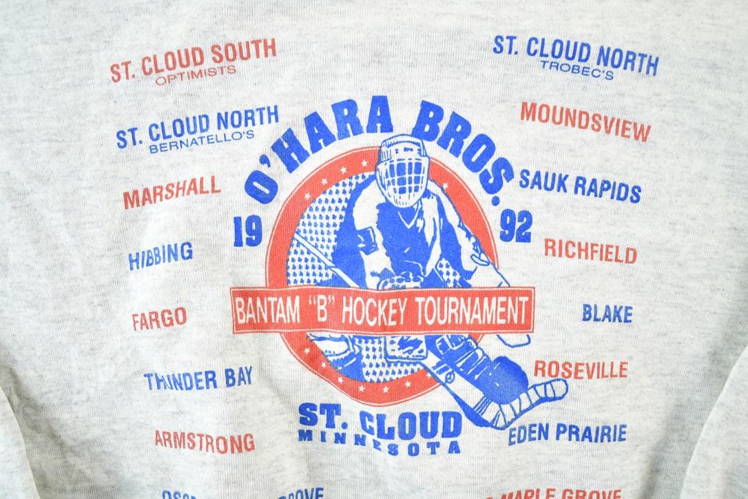 Vintage 1992 Ohara Bros Hockey Crewneck Sweatshirt Mens L from propervintagecanada