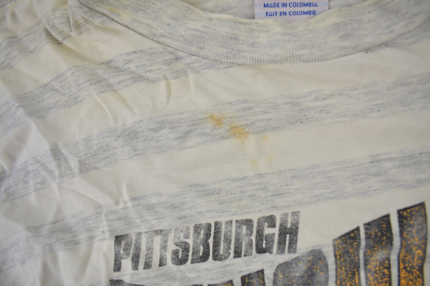 Vintage 1992 Pittsburgh Penguins NHL Stanley Cup T-Shirt Men's XL from propervintagecanada