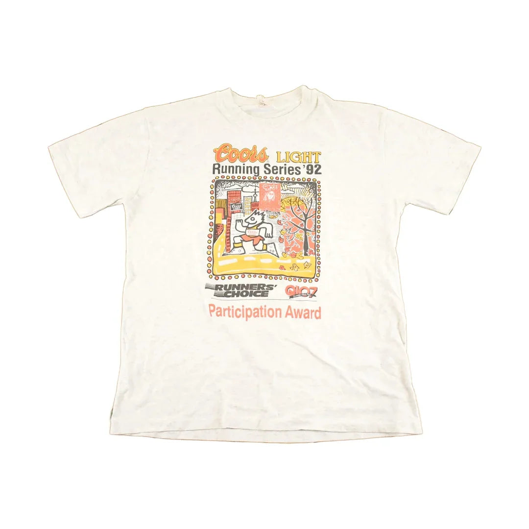 Vintage 1992 Runners Choice T-Shirt, Men's M, Single Stitch Tee from propervintagecanada