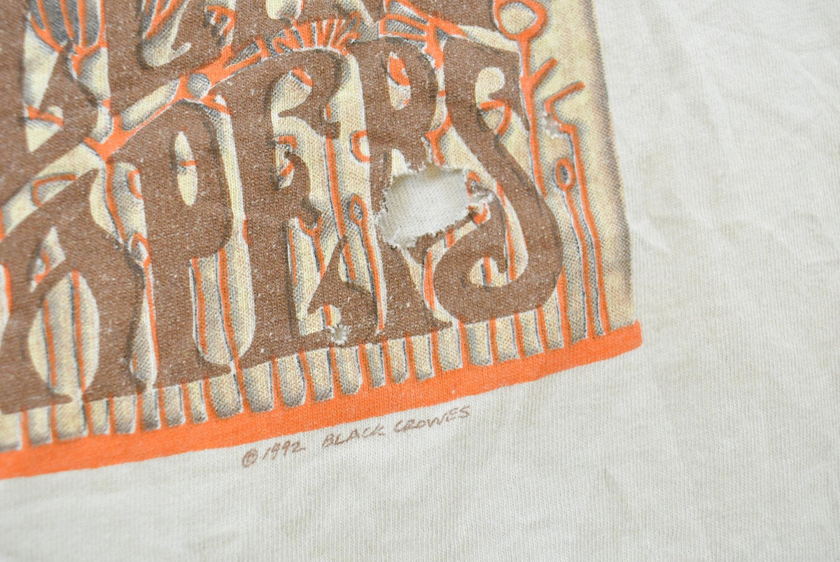 Vintage 1992 The Black Crows High As the Moon Tour Thrashed Rock T-Shirt Mens L from propervintagecanada