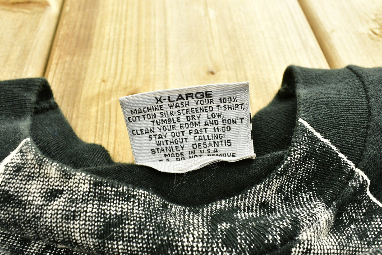 Vintage 1992 The Wizard Of Oz Stanley Desantis Scarecrow All Over Print T-shirt from propervintagecanada