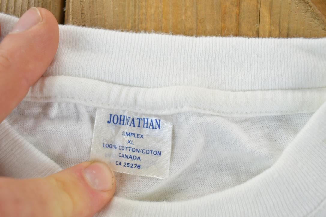 Vintage 1992 Toronto Blue Jays World Series Sunday Star MLB Graphic T-Shirt Men's Large from propervintagecanada