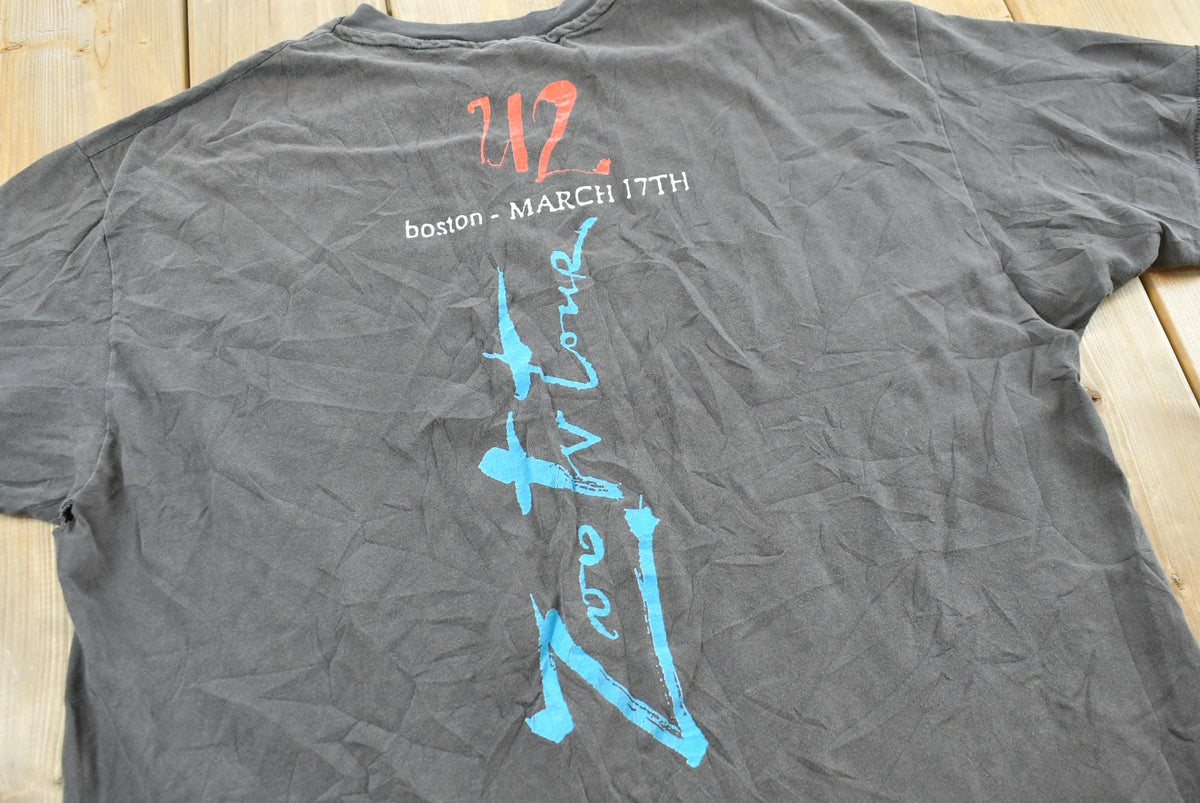 Vintage 1992 U2 Zoo TV Tour Band T-shirt Mens XL from propervintagecanada