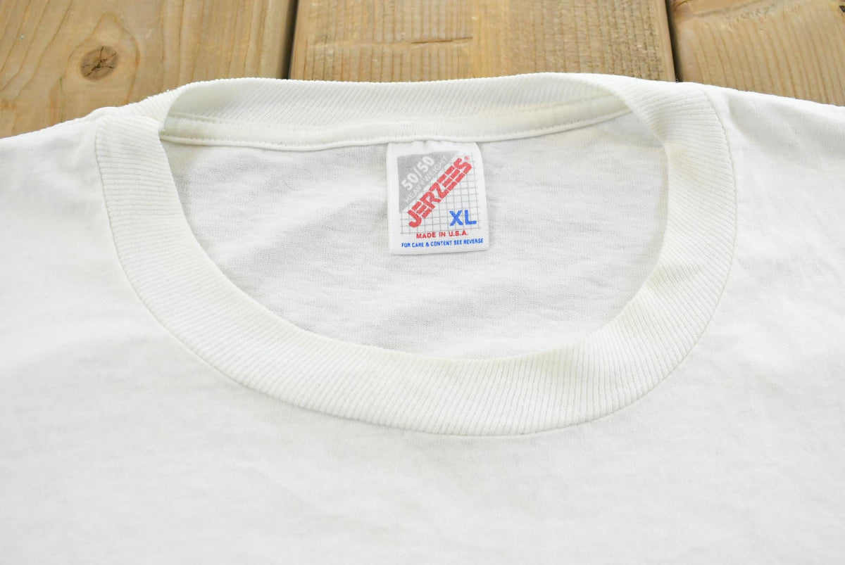 Vintage 1992 YMCA Boyertown Tulip Race Triathalon T-Shirt Mens S Men's XL from propervintagecanada