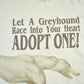 Vintage 1993 Adopt A Greyhound Graphic T-Shirt Men's Medium from propervintagecanada