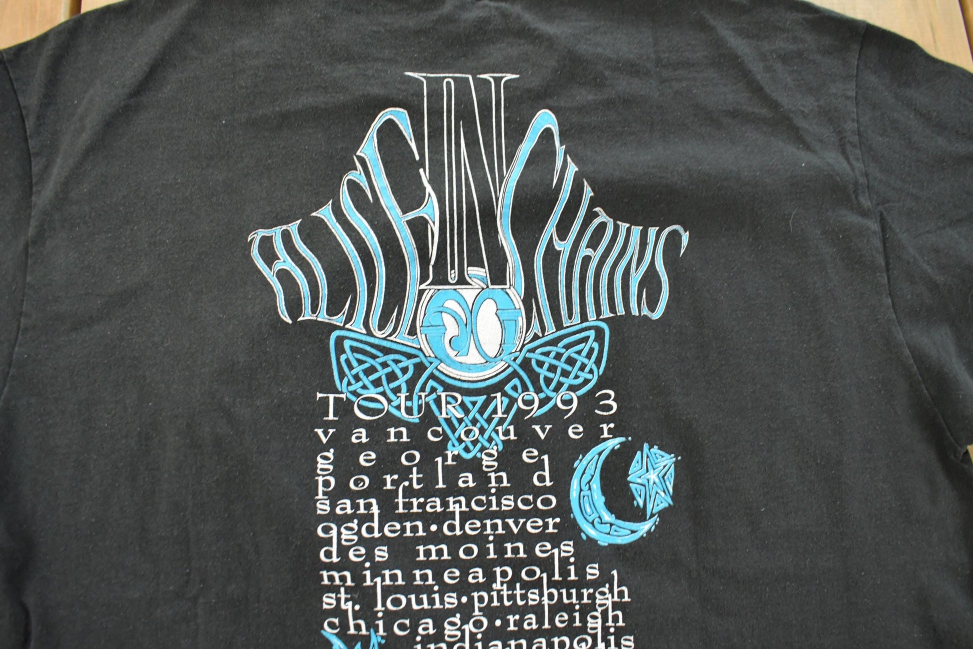 Vintage 1993 Alice In Chains Sick Man Tour T-Shirt Men's XL from propervintagecanada