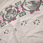 Vintage 1993 Aztec Wolf Theme Crewneck Men's Large from propervintagecanada