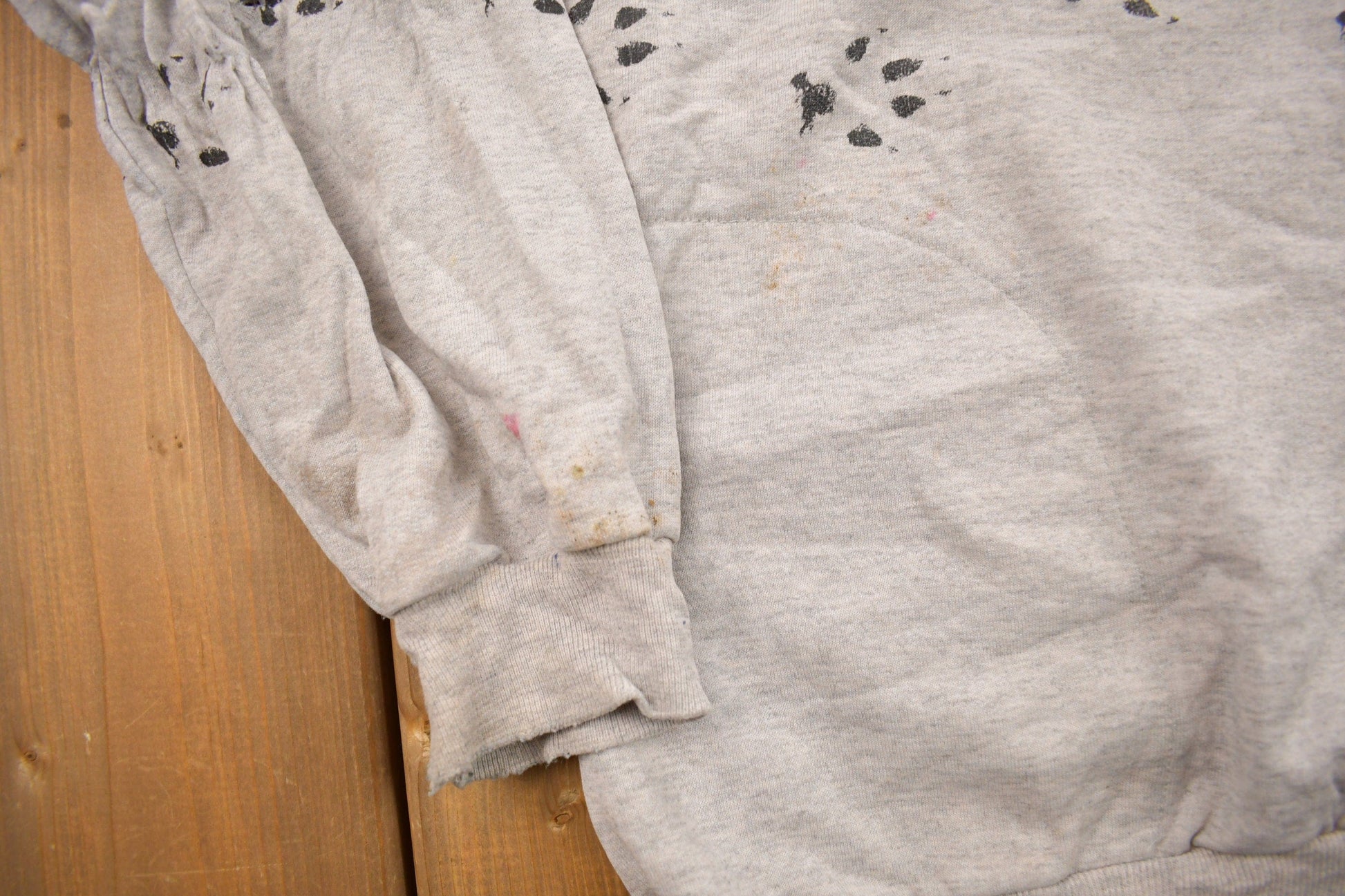 Vintage 1993 Aztec Wolf Theme Crewneck Men's Large from propervintagecanada