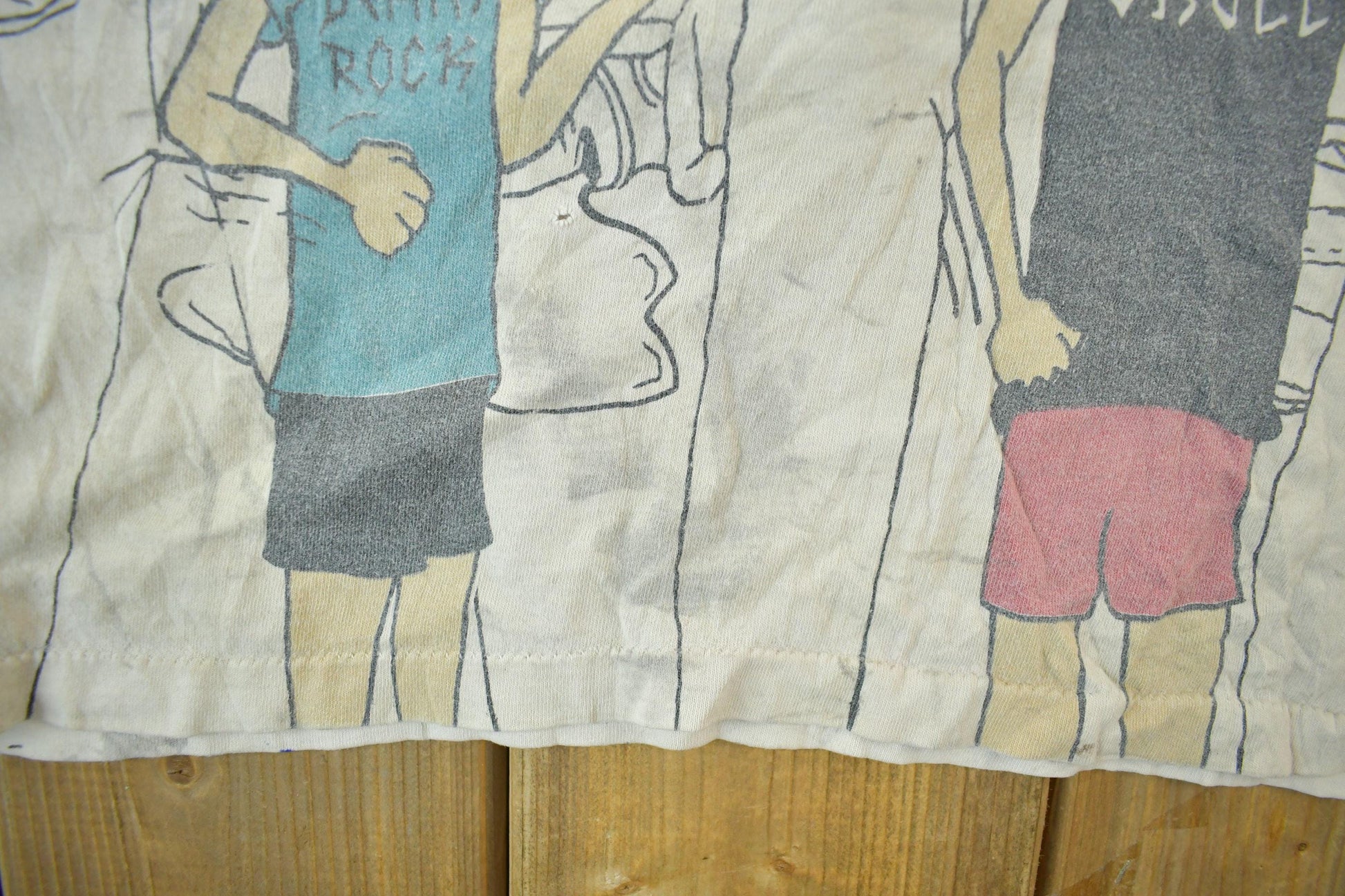 Vintage 1993 Beavis And Butthead MTV All Over Print T-Shirt Men's Medium from propervintagecanada
