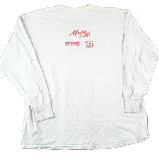 Vintage 1993 Brett Favre Jingle Bell Run For Arthritis Souvenir Long Sleeve T-Shirt Mens XL from propervintagecanada