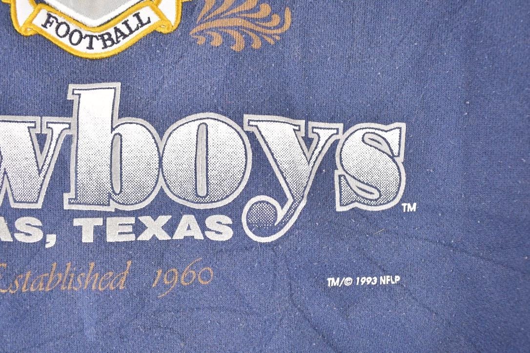 Vintage 1993 Dallas Cowboys Trench Ultra NFL Crewneck Sweatshirt Men's L from propervintagecanada